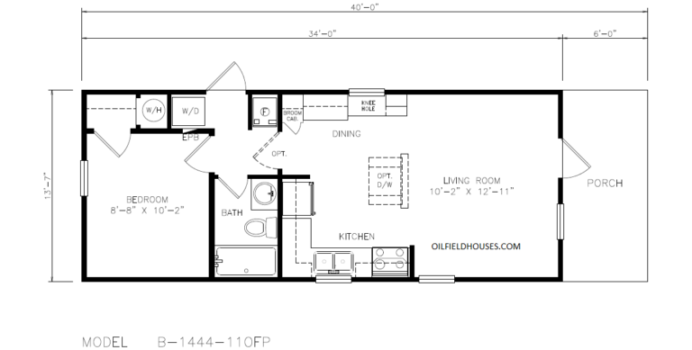 1 bedroom, 1 bathroom workforce housing units