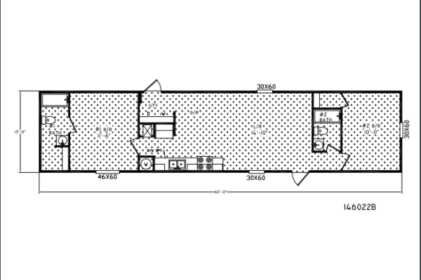 2 Bed 2 Bath 14×60 singlewide Units in Fort Myers Florida(UNAVAILABLE)