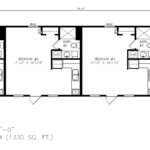 4 bedroom 4 bathroom oilfield mancamp Legacy 18 wide